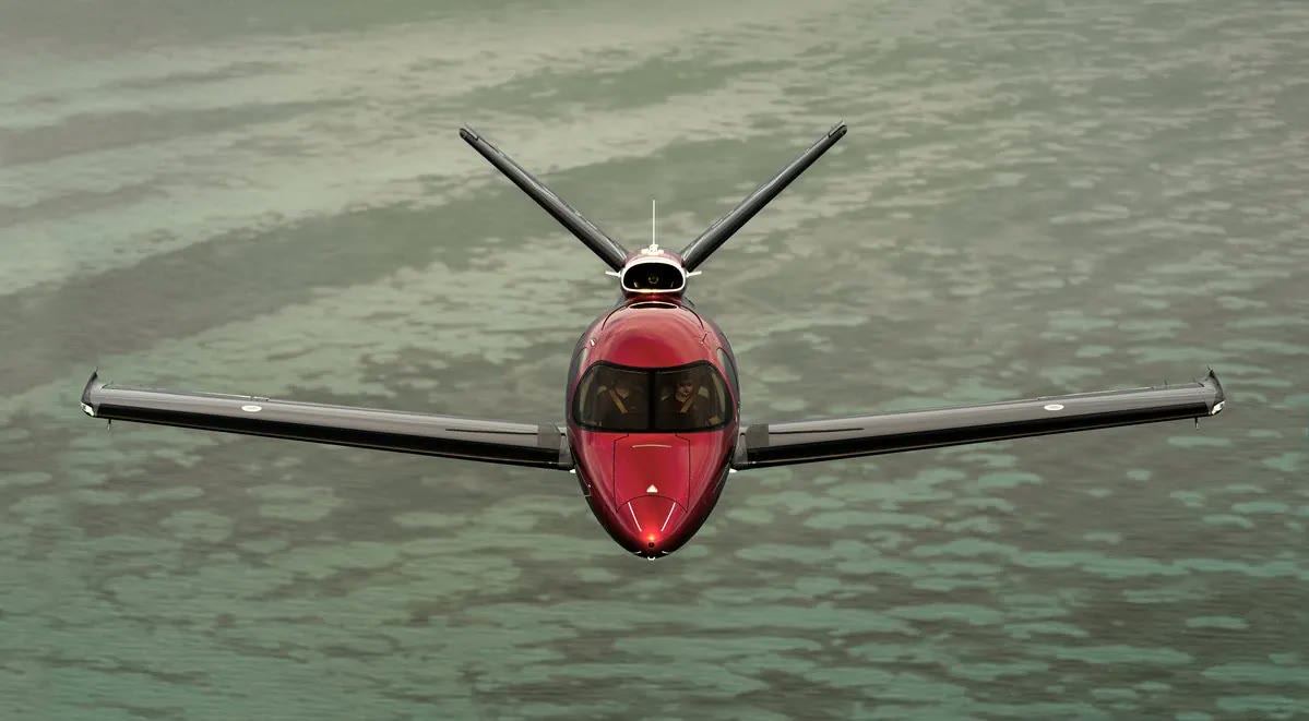 Cirrus Vision Jet SF50 em voo